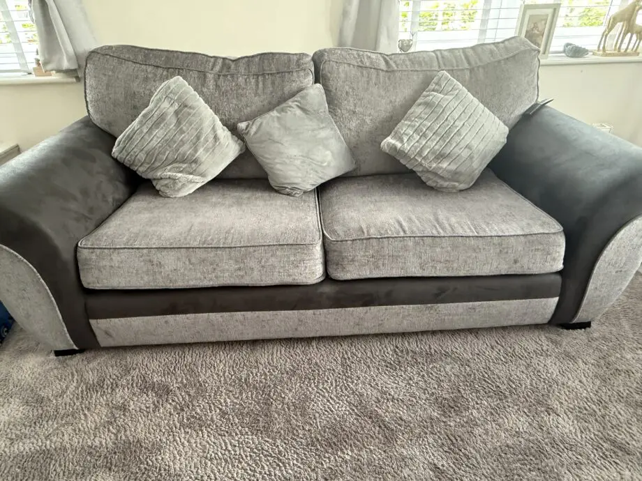 SCS Kadie Collection, Grey, 3 seater, 2 seater and love chair