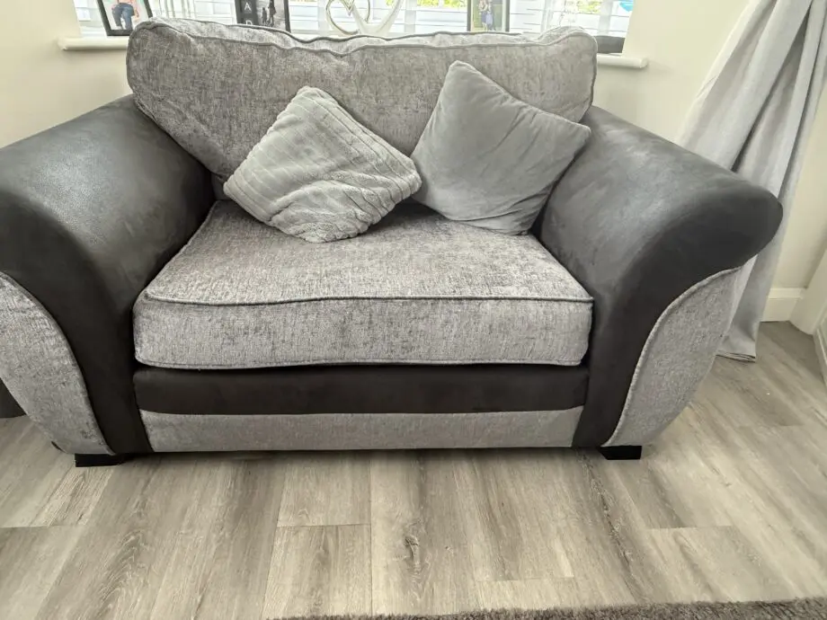 SCS Kadie Collection, Grey, 3 seater, 2 seater and love chair