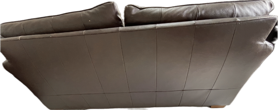 Next 2 seater leather sofa