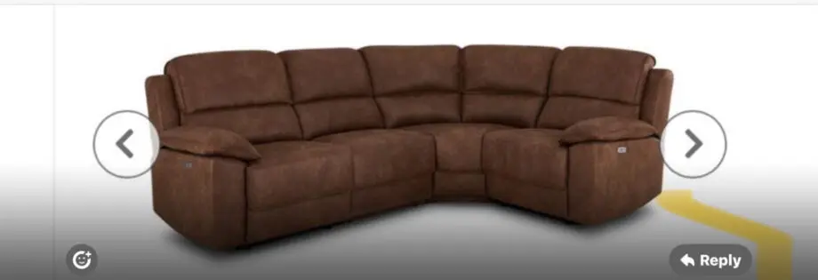 Goodwood modular 4 seater recliner sofa