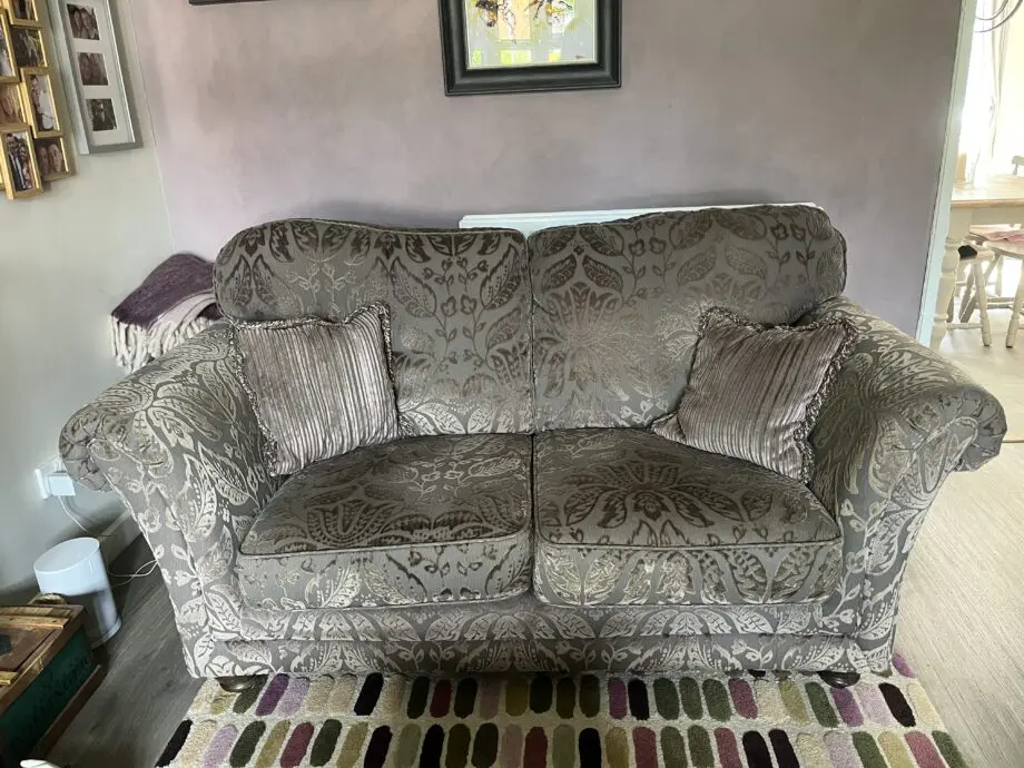 Sofology matching grey 2 seater sofas