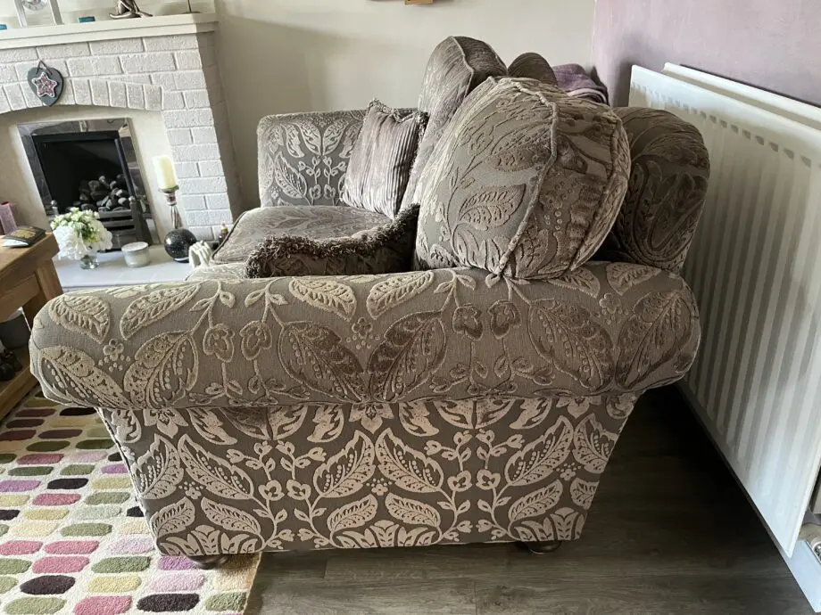 Sofology matching grey 2 seater sofas