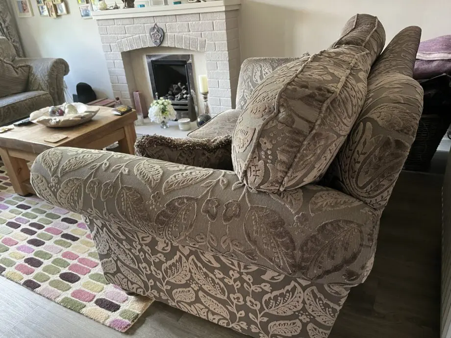Sofology matching grey 2 seater sofas