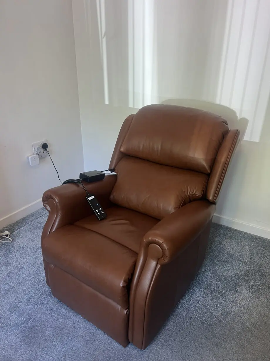 HSL Brown burrows leather relax