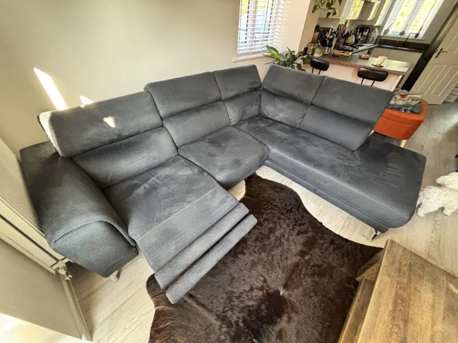DFS Corner Sofa Electric Recliner