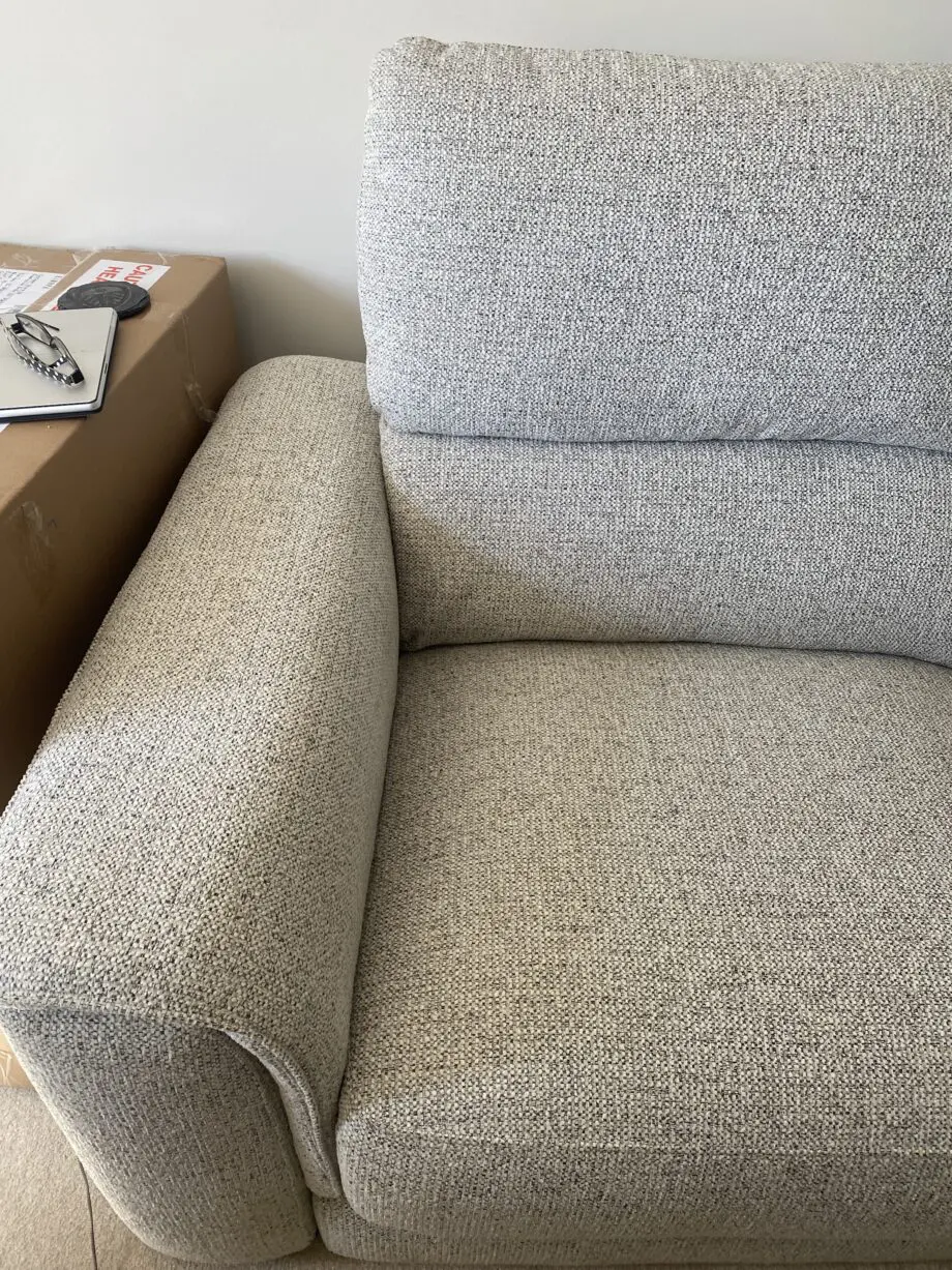 DFS Oatmeal Arwen Power Recliner Chair