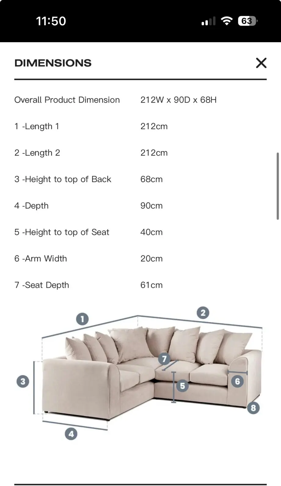 Sofa Club Chelsea 3 seater sofa