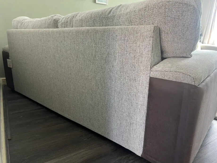 SCS Silver large 3 seater sofa.