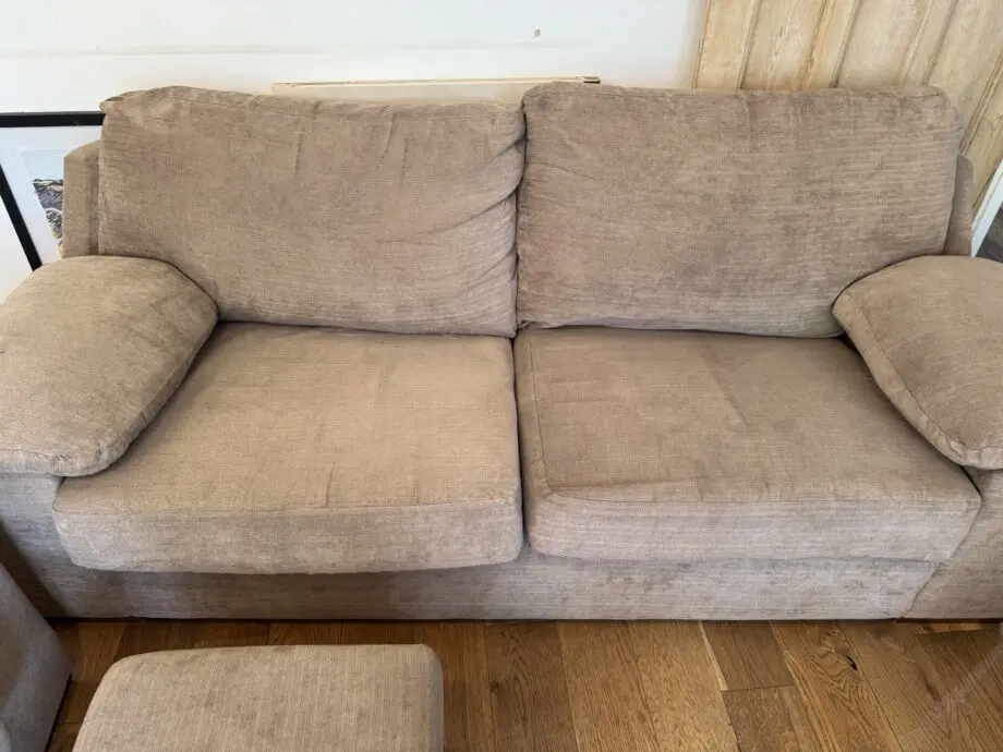 Sofolgy sofa set (inc sofa bed) from illusion range with fully removal cushions - AVAILABLE NOW PRICE REDUCED TO SELL NEW SOFAS ARRIVING SOON