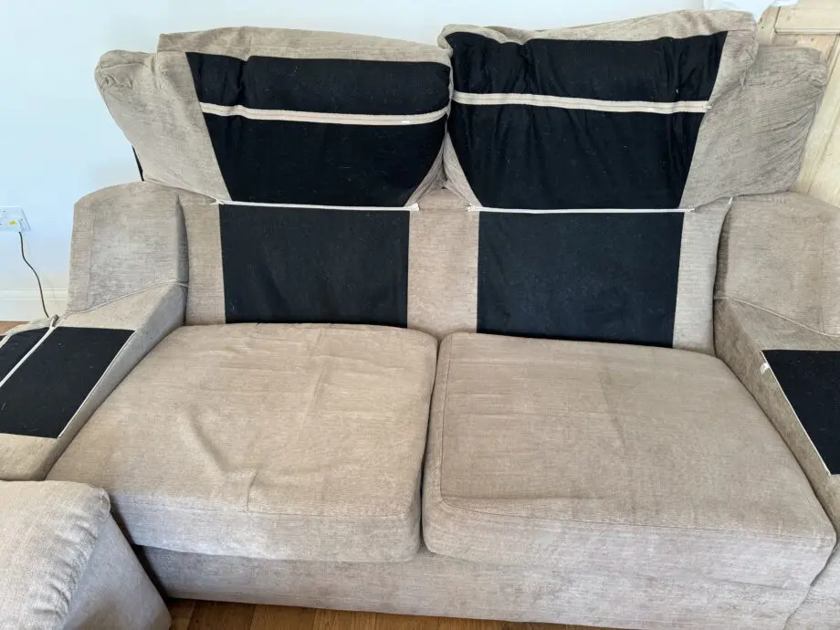 Sofolgy sofa set (inc sofa bed) from illusion range with fully removal cushions - AVAILABLE NOW PRICE REDUCED TO SELL NEW SOFAS ARRIVING SOON