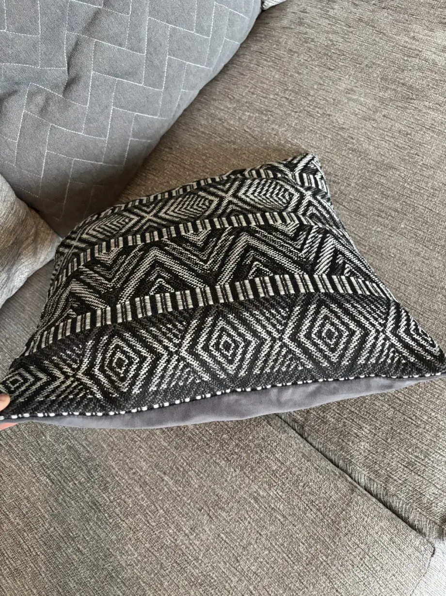 SCS Grey Corner Sofa & Footstool