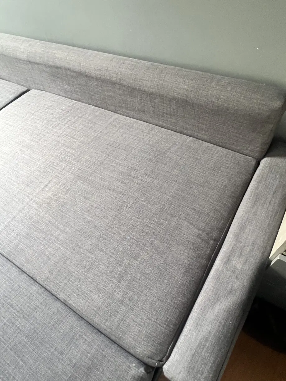 Ikea FRIHETEN grey corner sofa-bed with storage