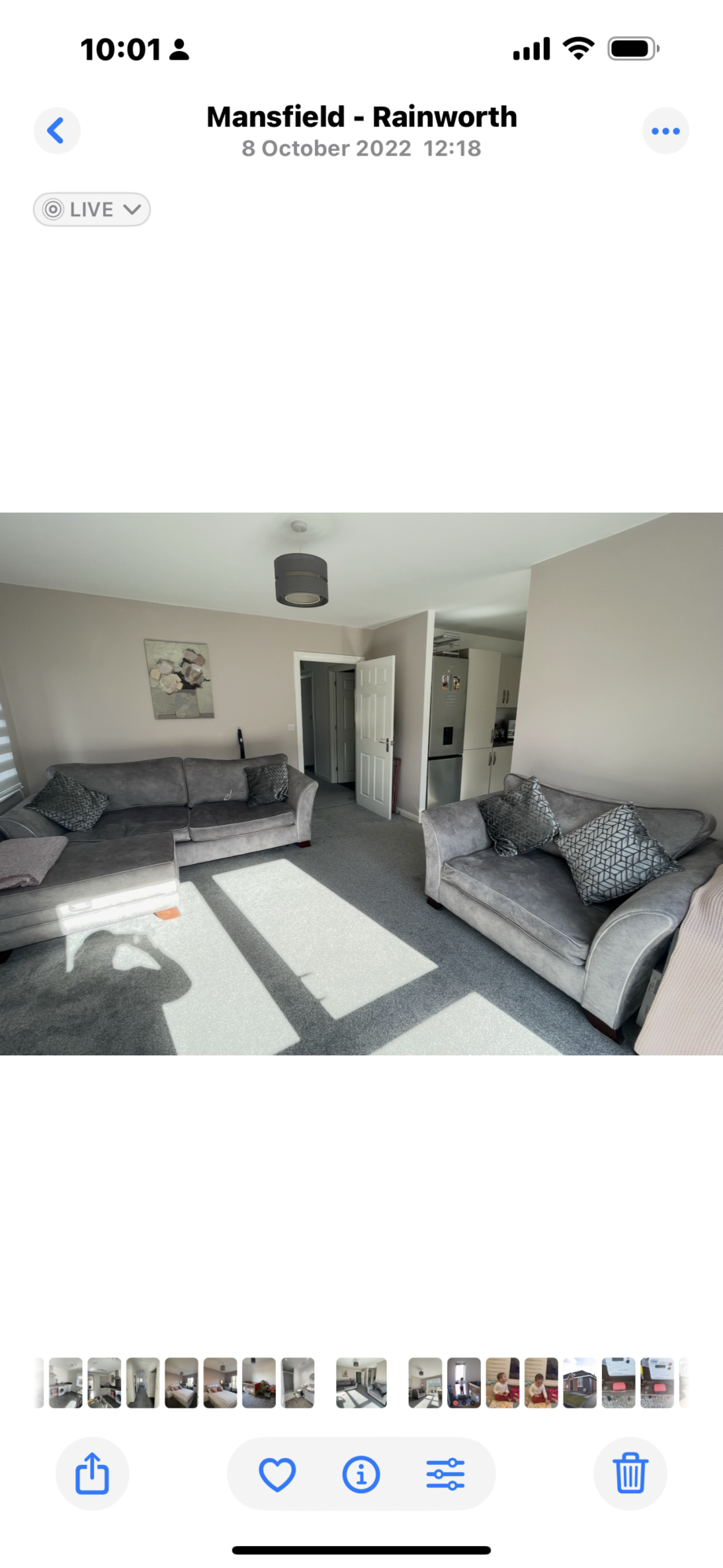 Furniture Village Grey Amora Sofa Set