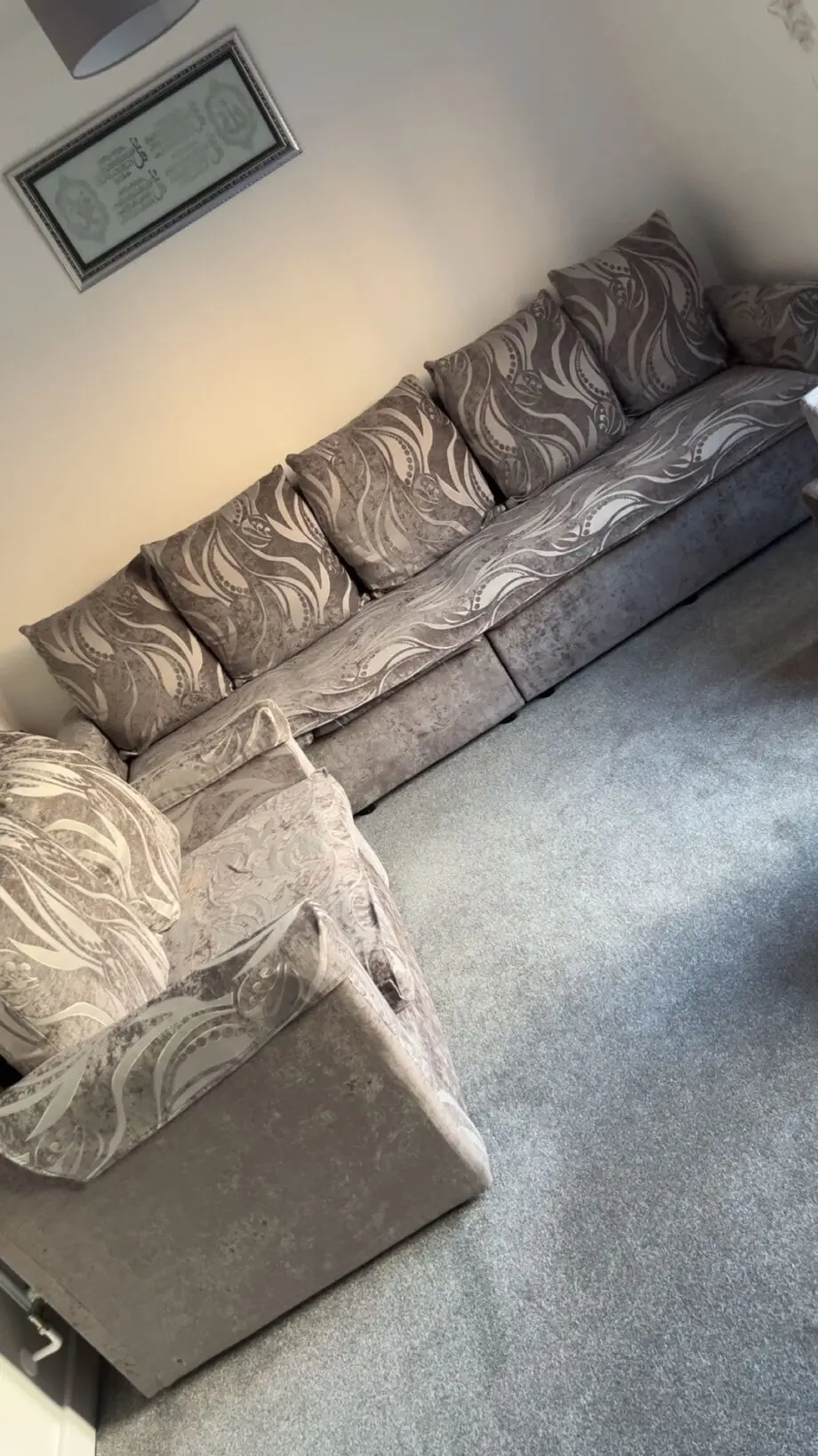 5 seater + 2 seater sofa