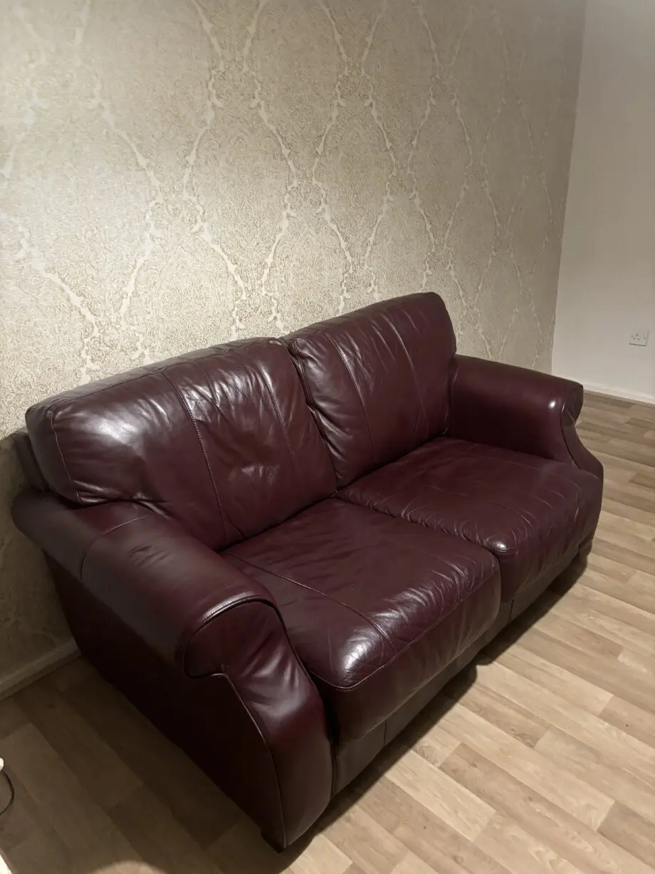Brown 2 Seater Sofa