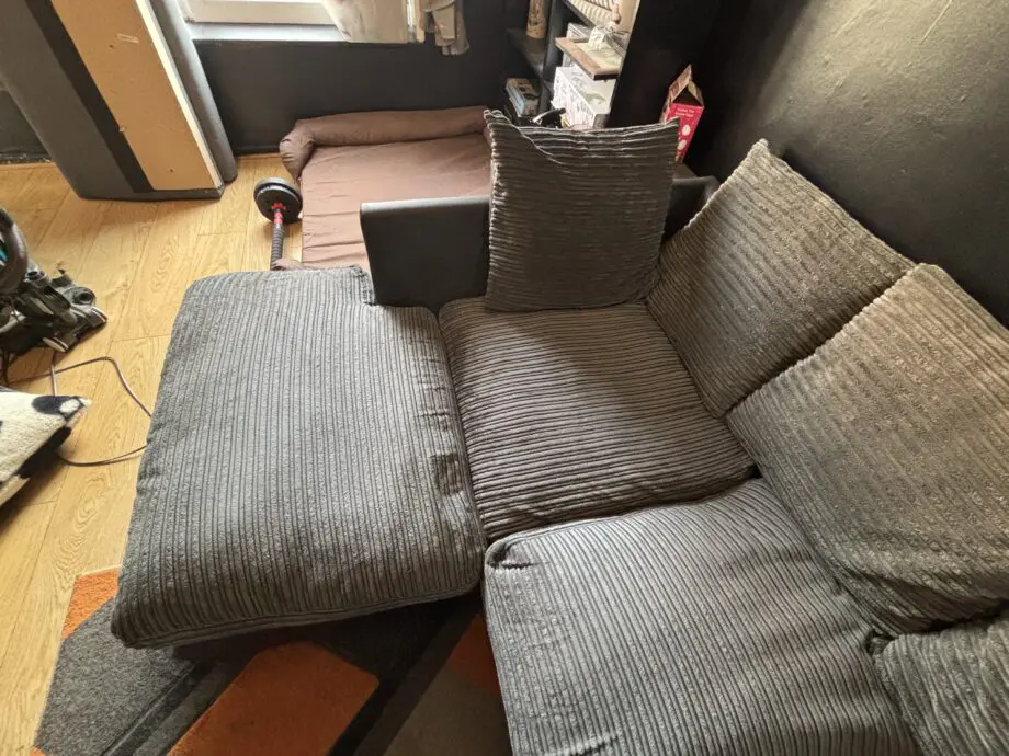 Harry left hand corner chaise sofa - charcoal