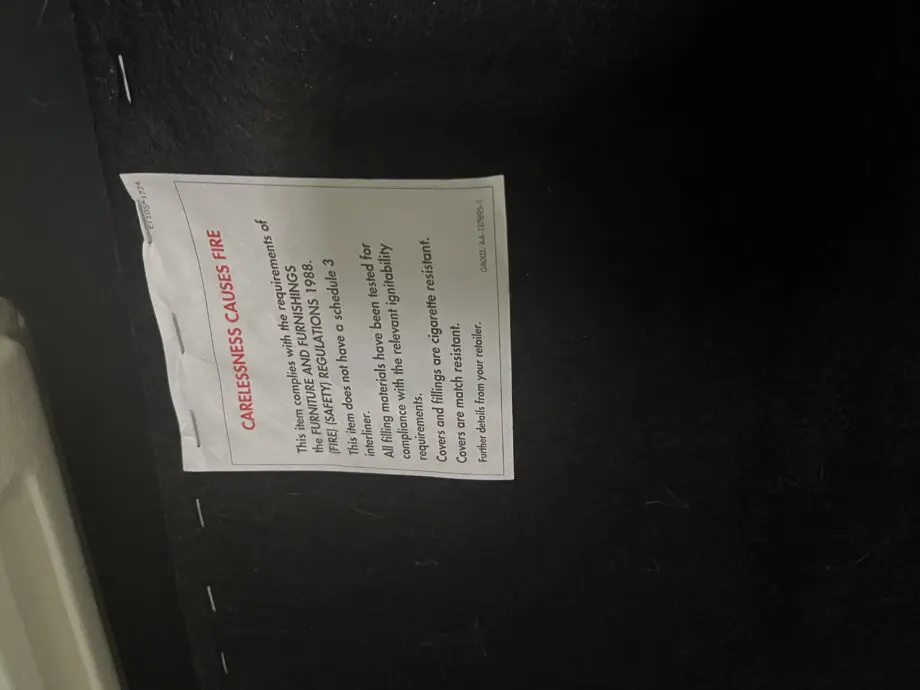 Black IKEA Askeby sofa bed