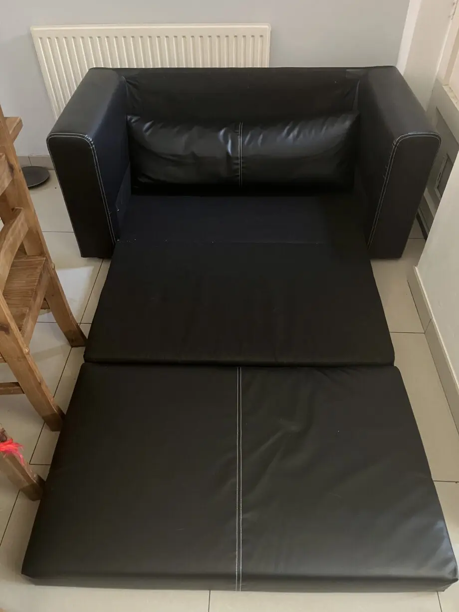 Black IKEA Askeby sofa bed