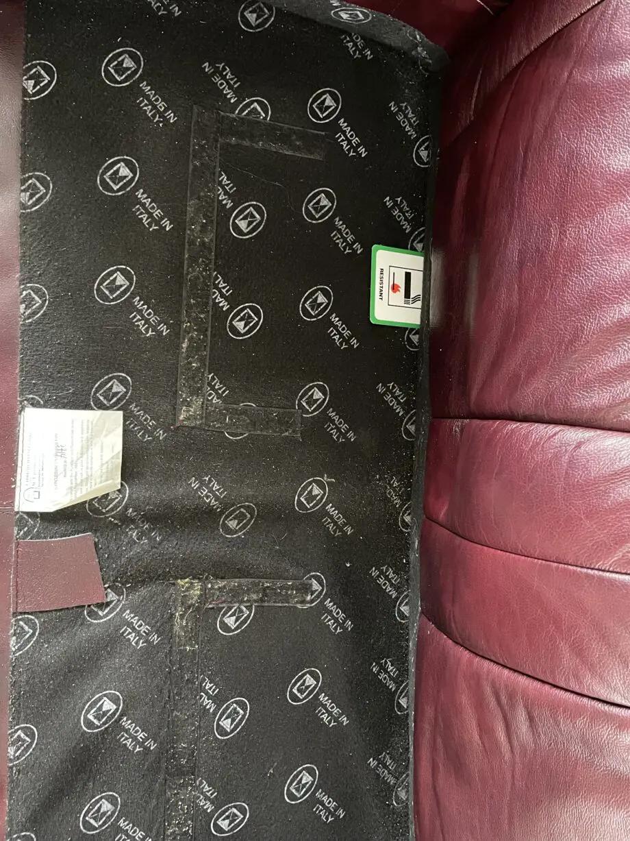 SCS 2 Seater Leather Sofa and 2 Armchairs