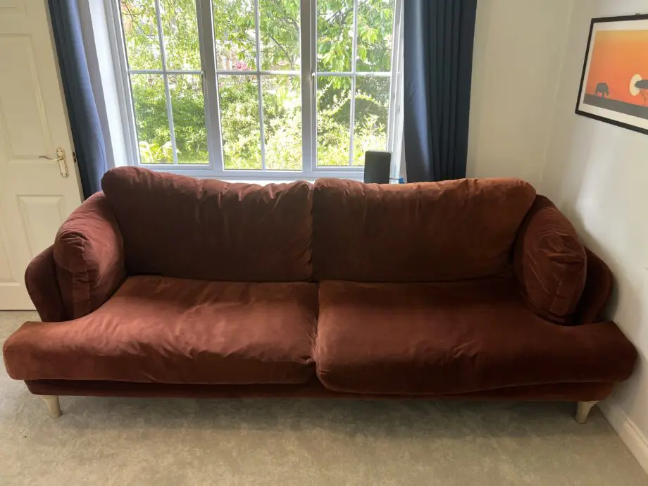 Loaf Extra Wide (4 seater) Smithy in “Sticky Toffee Clever Velvet”