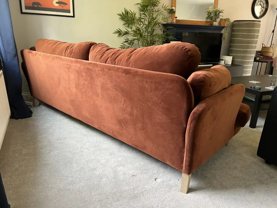 Loaf Extra Wide (4 seater) Smithy in “Sticky Toffee Clever Velvet”