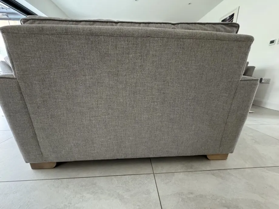 The Louge co, charcoal grey sofa