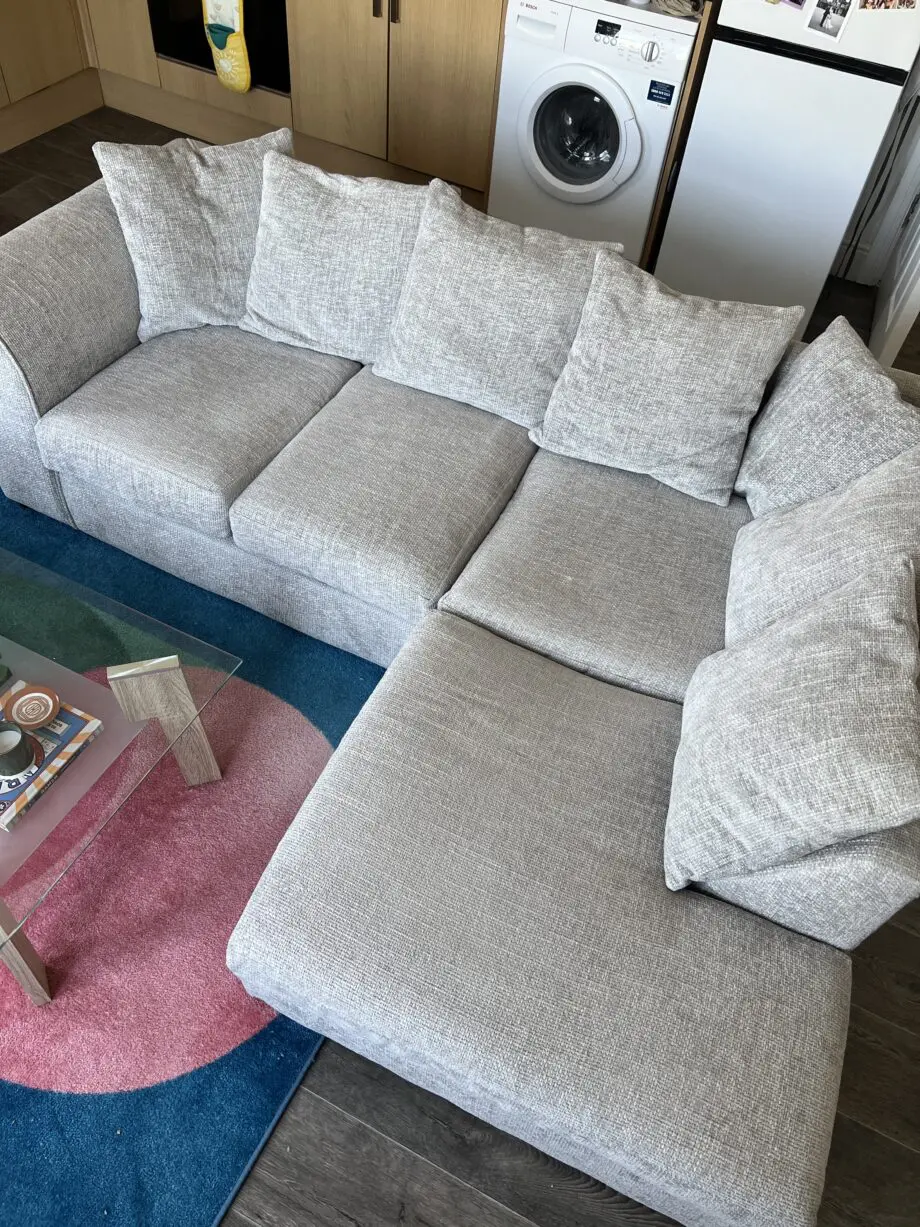 Dunelm Grey Corner Sofa
