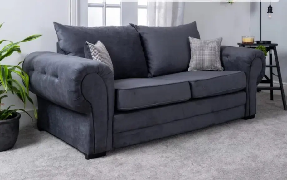 Grey 3 seater sofa