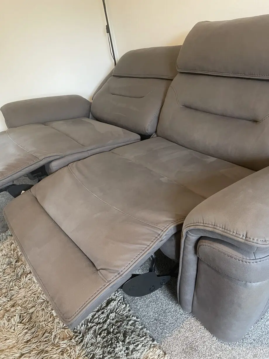 SCS Juno 3 Seater Power Recliner & Manual Recliner armchair