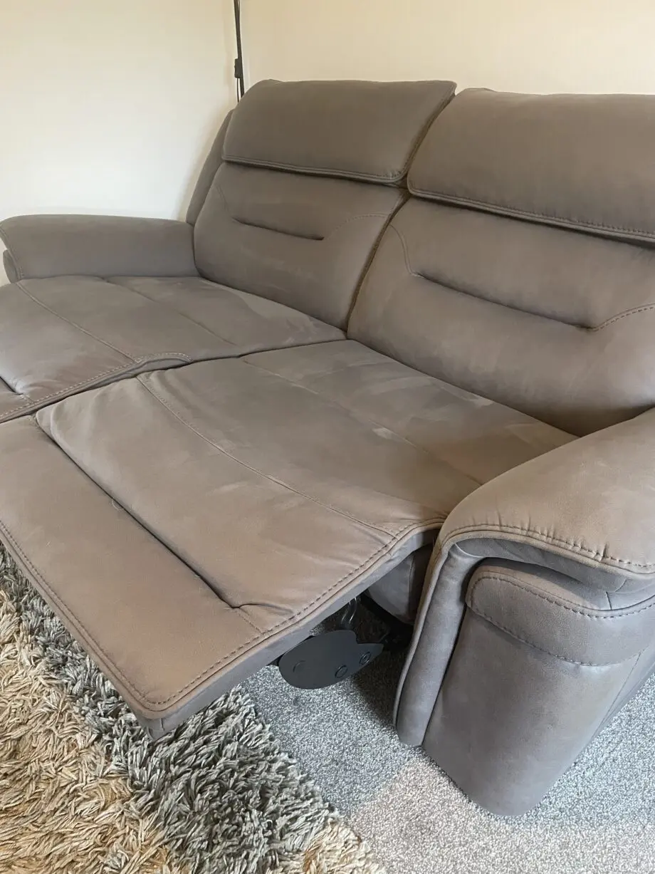 SCS Juno 3 Seater Power Recliner & Manual Recliner armchair