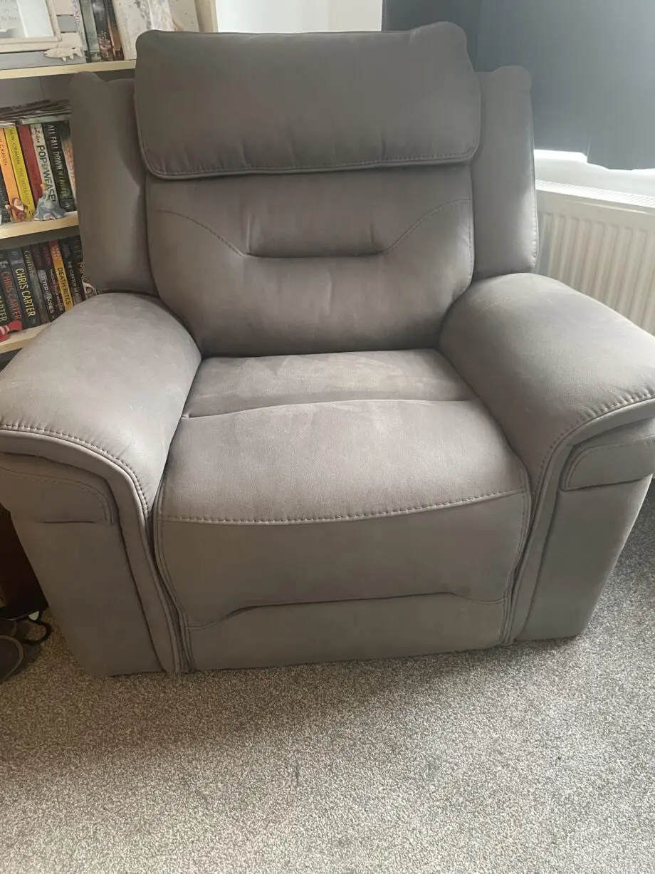 SCS Juno 3 Seater Power Recliner & Manual Recliner armchair