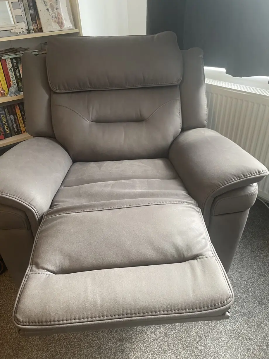 SCS Juno 3 Seater Power Recliner & Manual Recliner armchair