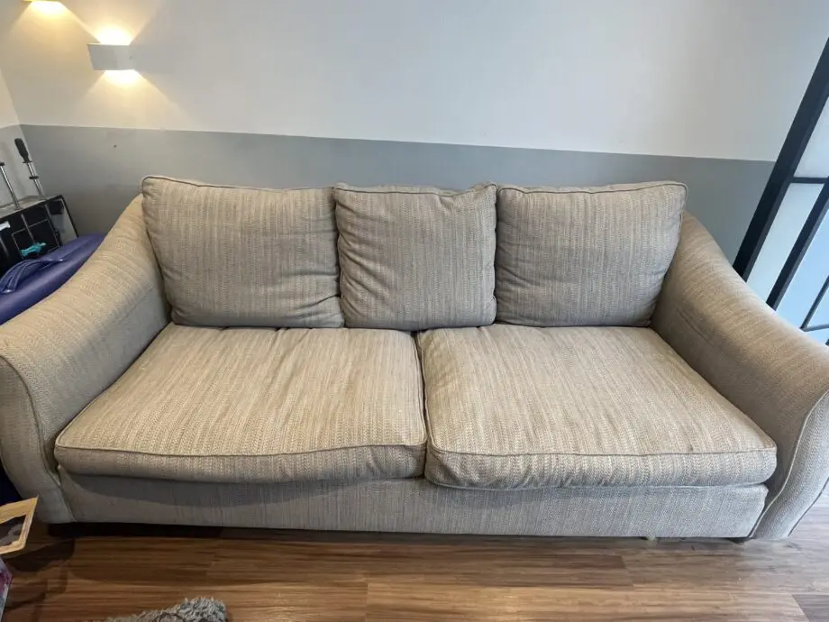 4 seater grey sofa