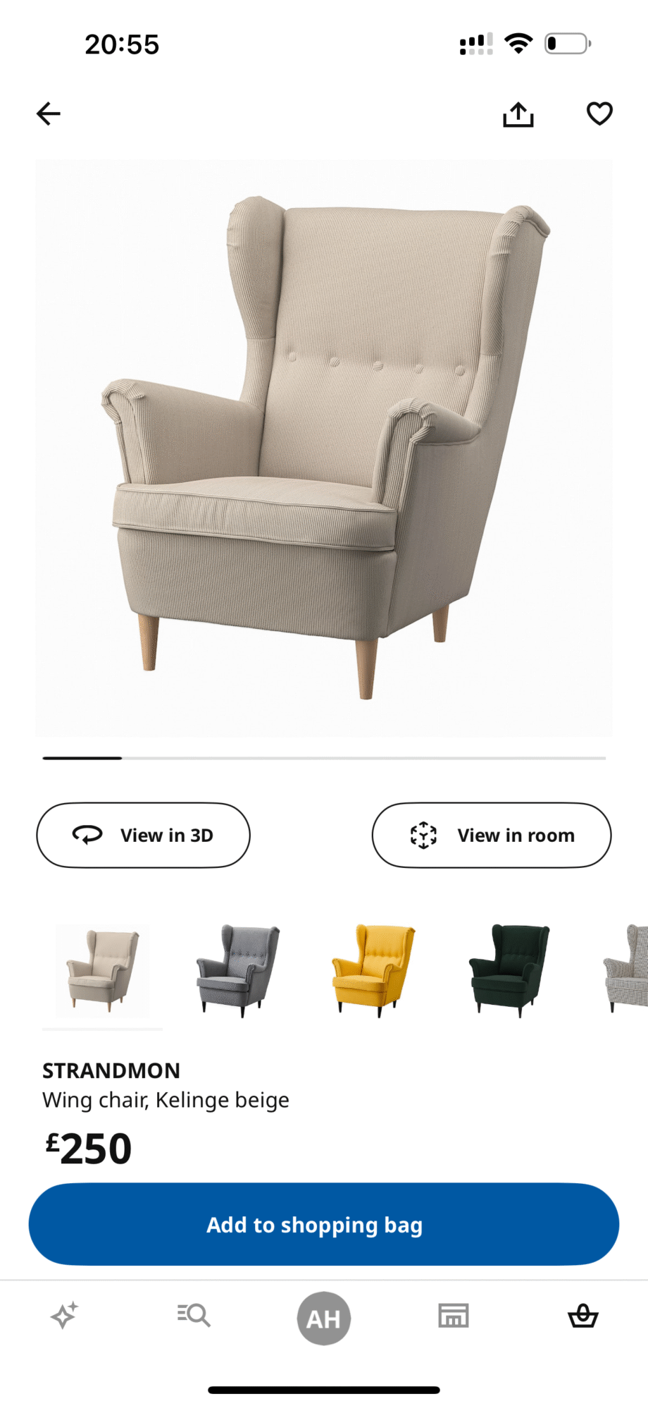 2 Ikea Sofa chairs