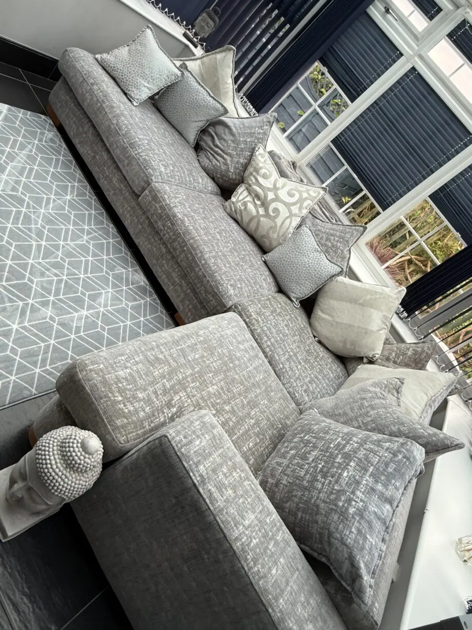 Grey scs stunning corner sofa