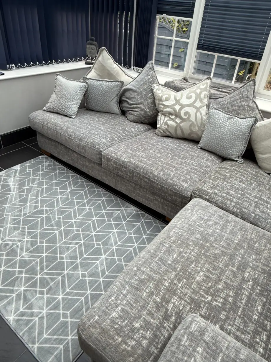Grey scs stunning corner sofa