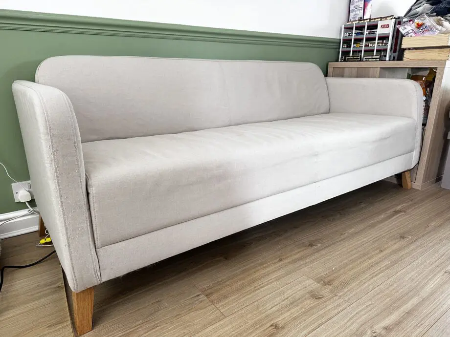 IKEA 3-seat sofa, Vissle beige