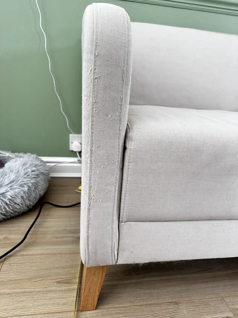 IKEA 3-seat sofa, Vissle beige