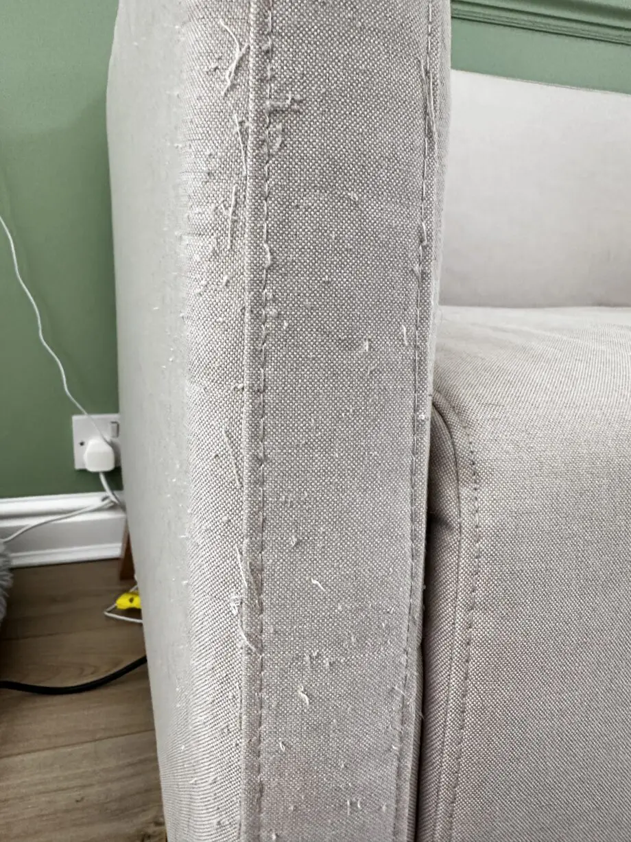 IKEA 3-seat sofa, Vissle beige