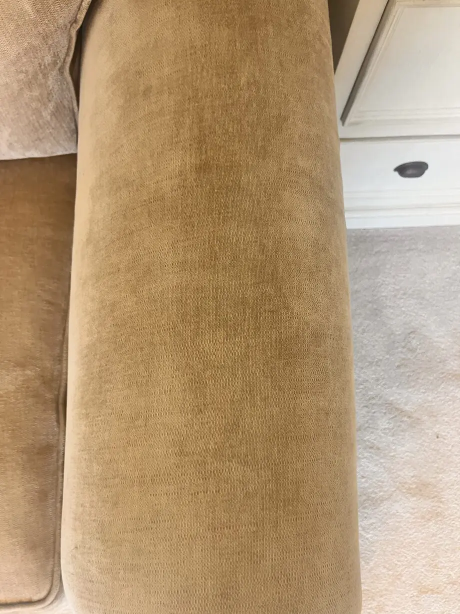 Beige 2 seater sofa