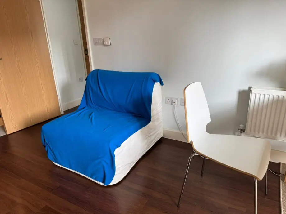 LYCKSELE LÖVÅS Chair-bed, White