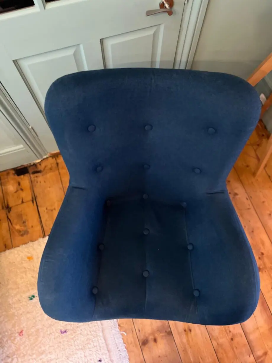 MADE.COM Doris Accent Armchair, Shetland Navy Weave