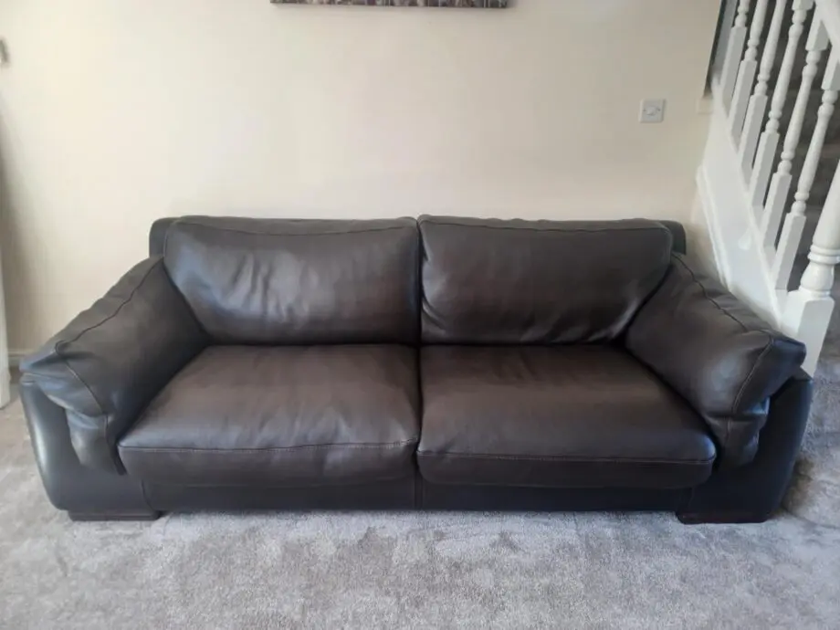 Large 3 seater and 2 seater sofa