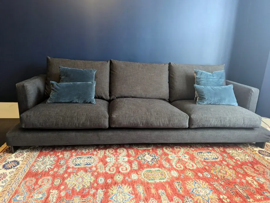 Camerich Grey LazyTime Plus Deep Four Seat Split Frame Sofa - Under 6 Months Old