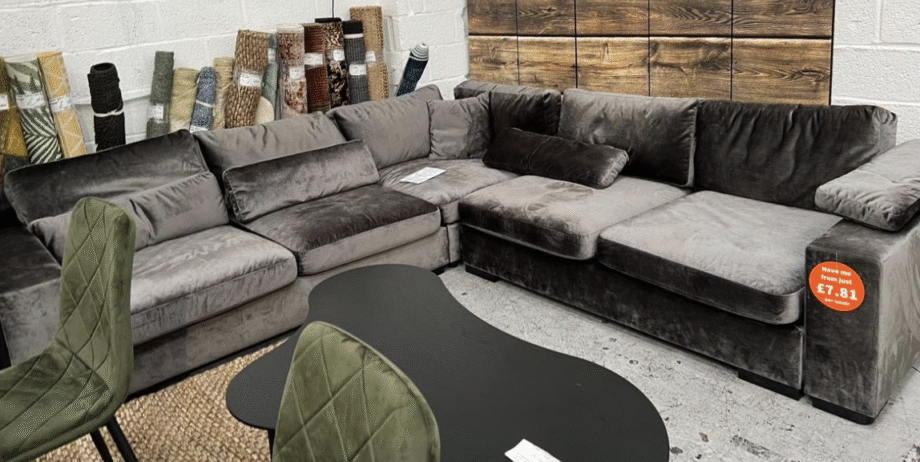Dfs Grey Burlington Chinchilla Corner Sofa Bed Function