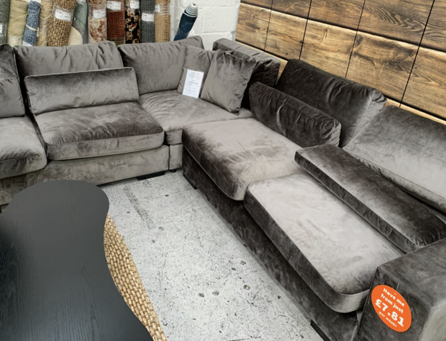 Dfs Grey Burlington Chinchilla Corner Sofa Bed Function