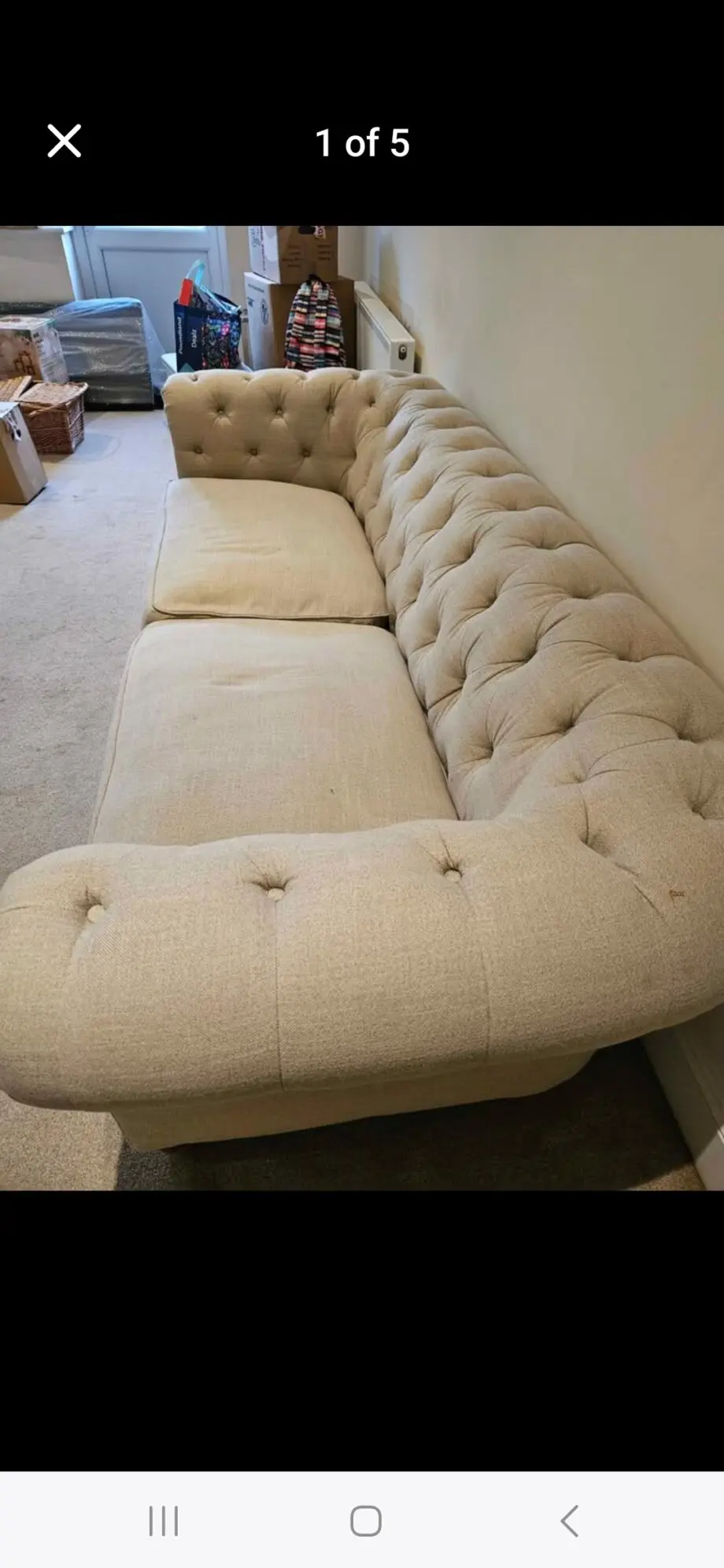 Chesterfield sofa