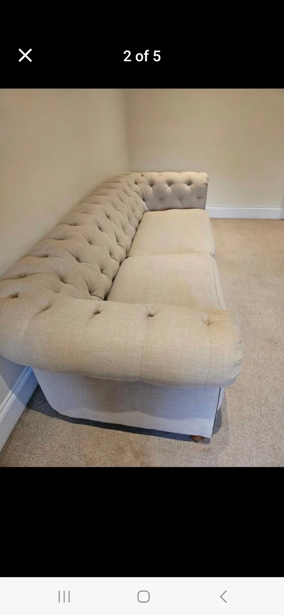 Chesterfield sofa