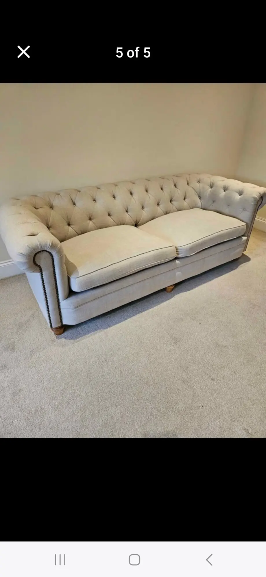 Chesterfield sofa