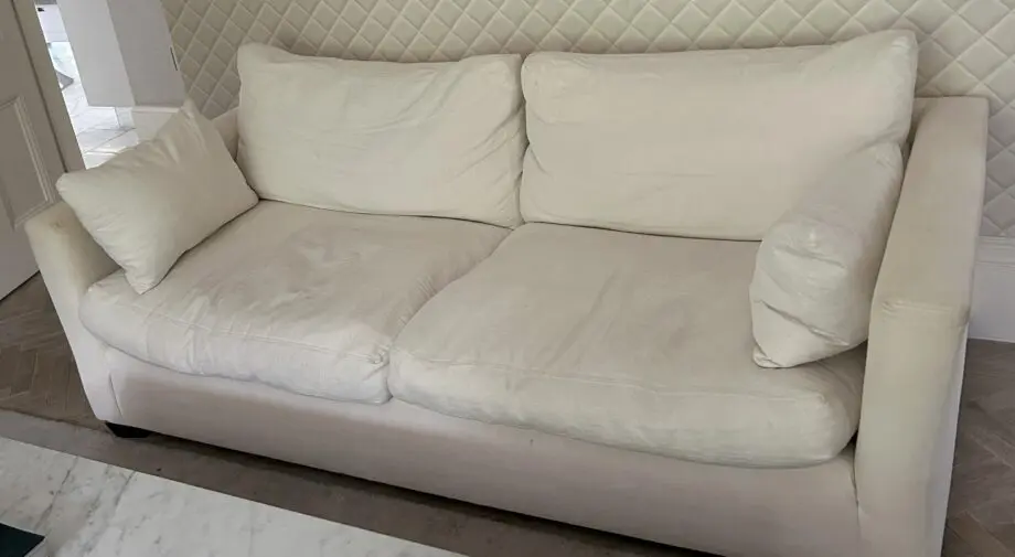 Sofa Workshop Ivory The Caruso Sofa
